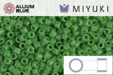MIYUKI Delica® Seed Beads (DB0751) 11/0 Round - Matte Opaque Yellow