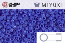 MIYUKI Delica® Seed Beads (DB1138) 11/0 Round - Opaque Cyan Blue