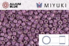 MIYUKI Delica® Seed Beads (DB1173) 11/0 Round - Galvanized Matte Magenta