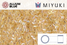 MIYUKI Delica® Seed Beads (DB1857) 11/0 Round - Luminous Silk Lemon Ade
