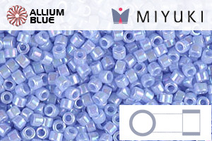 MIYUKI Delica® Seed Beads (DB1577) 11/0 Round - Opaque Agate Blue AB
