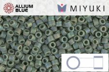 MIYUKI Delica® Seed Beads (DB0793) 11/0 Round - Dyed Semi-matte Opaque Turquoise Green