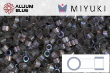 MIYUKI Delica® Seed Beads (DB0252) 11/0 Round - Opaque Gray Luster