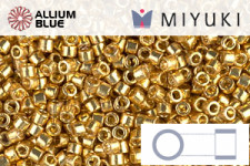 MIYUKI Delica® Seed Beads (DB2112) 11/0 Round - DURACOAT Op Dk Salmon