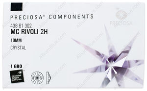 PRECIOSA Rivoli 2H 10 crystal S factory pack