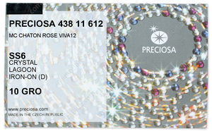 PRECIOSA Rose VIVA12 ss6 crystal HF Lag factory pack