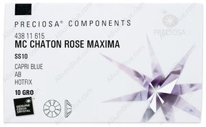 PRECIOSA Rose MAXIMA ss10 cap.blue HF AB factory pack