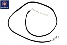 Snake Chain, 1mm Diameter Necklace, Plated Brass, Silver Color, 16inch