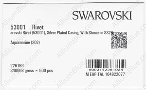 SWAROVSKI 53001 082 202 factory pack