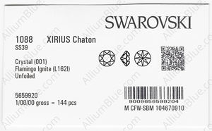 SWAROVSKI 1088 SS 39 CRYSTAL FLAMINGO_I factory pack