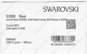 SWAROVSKI 53006 081 001L164I factory pack