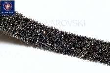 Swarovski Round Cupchain (27004) PP32, Rhodium Plated - Clear Crystal